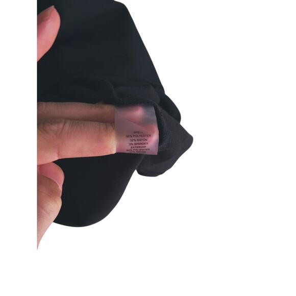 Vince Camuto Off Shoulder Popover Cocktail Dress Black Size 6 Elegant Event LBD - Picture 12 of 14